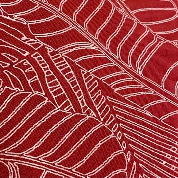 THREADBARE DENIM CORPS  | LEAF PATTERN T-SHIRT  SZ XL - Picture 8 of 8